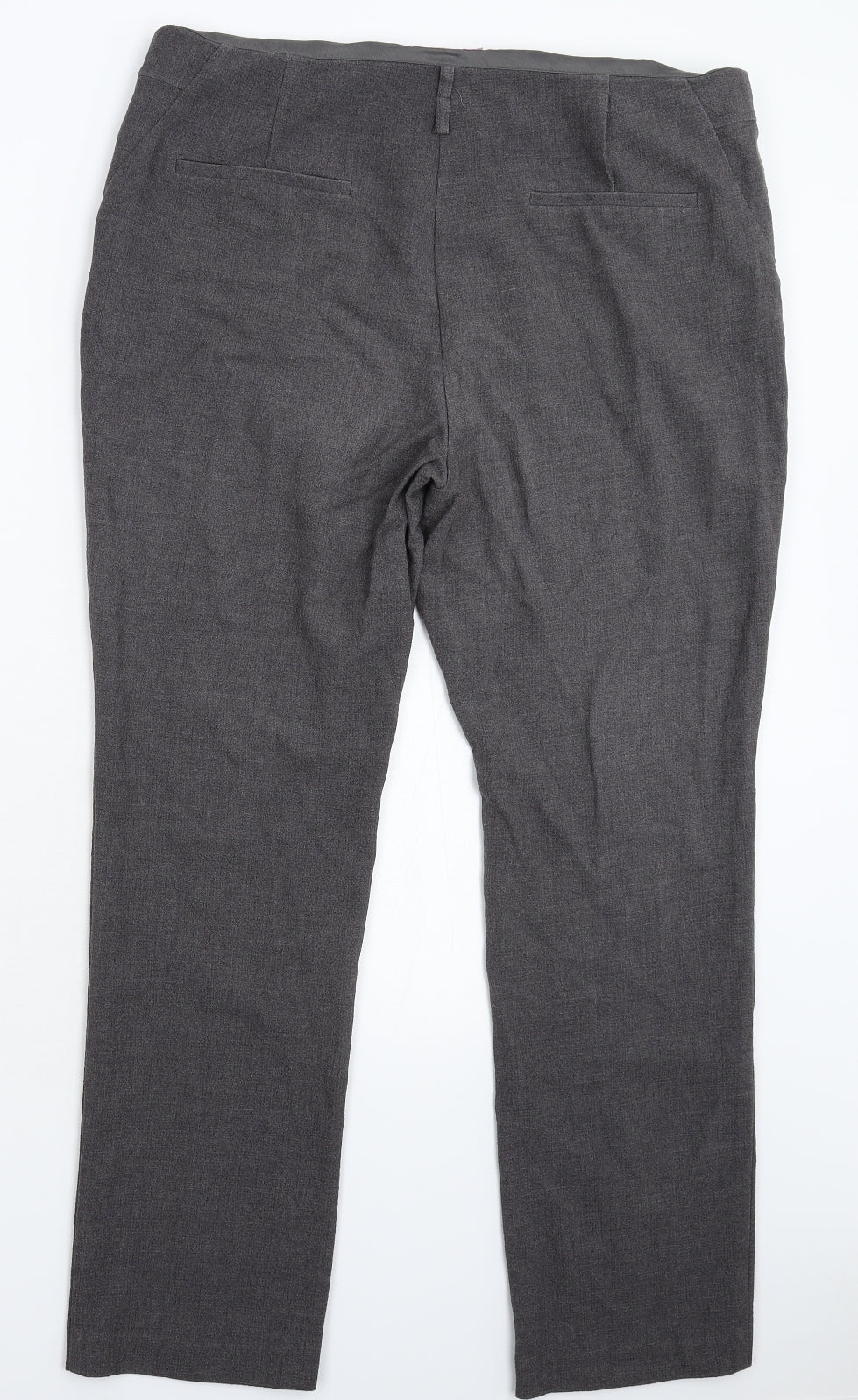 Per Una Womens Grey   Trousers  Size 16 L28 in