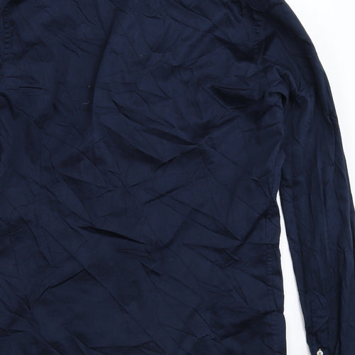Ted Baker Mens Blue    Button-Up Size S
