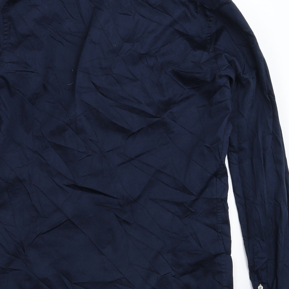 Ted Baker Mens Blue    Button-Up Size S