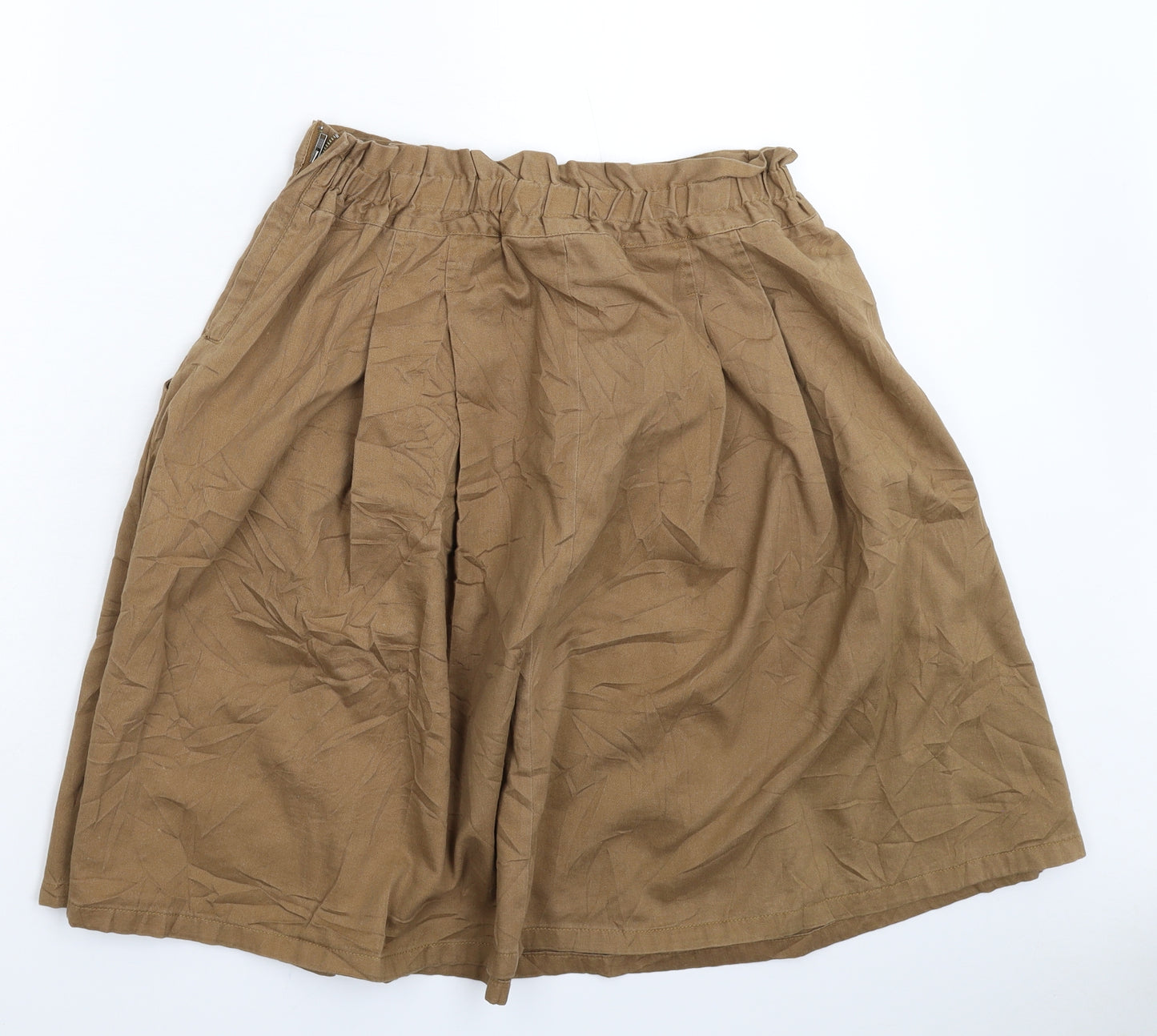 Fat Face Womens Grey   Pleated Skirt Size 12