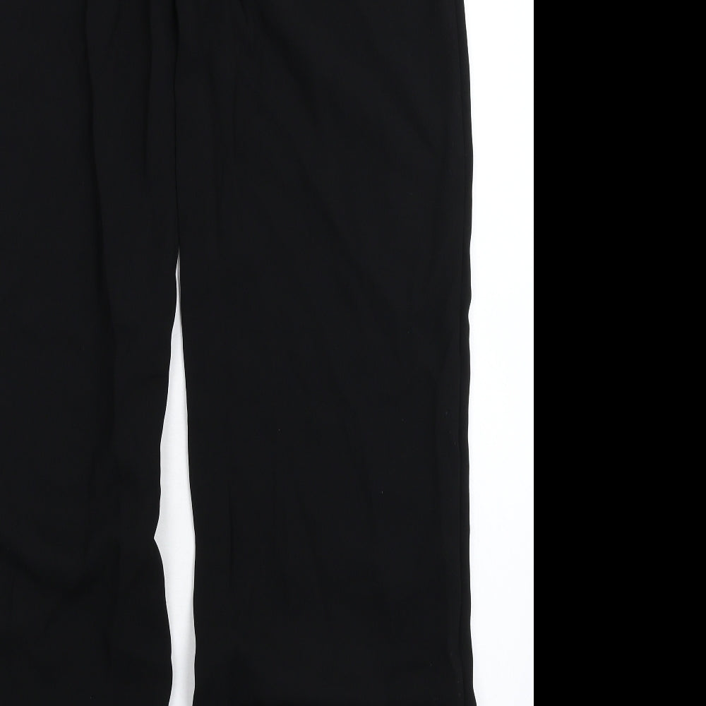 Marks and Spencer Womens Black   Trousers  Size 12 L32 in