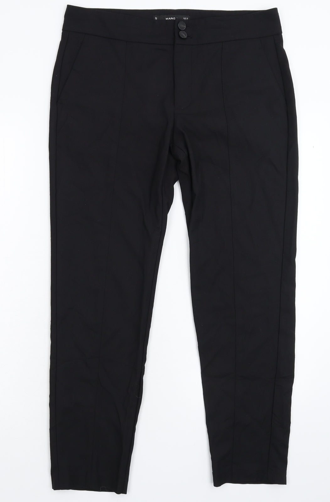 Mango Womens Black   Trousers  Size M L26 in