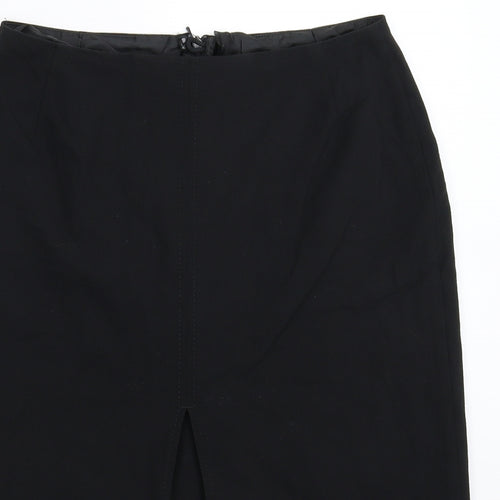 Marks and Spencer Womens Black   Straight & Pencil Skirt Size 10