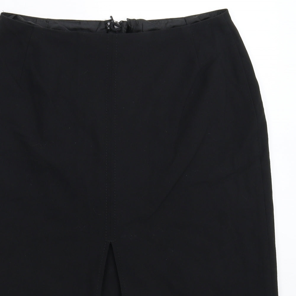Marks and Spencer Womens Black   Straight & Pencil Skirt Size 10