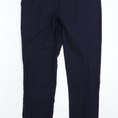 Marks and Spencer Mens Blue   Dress Pants Trousers Size 32 L28 in