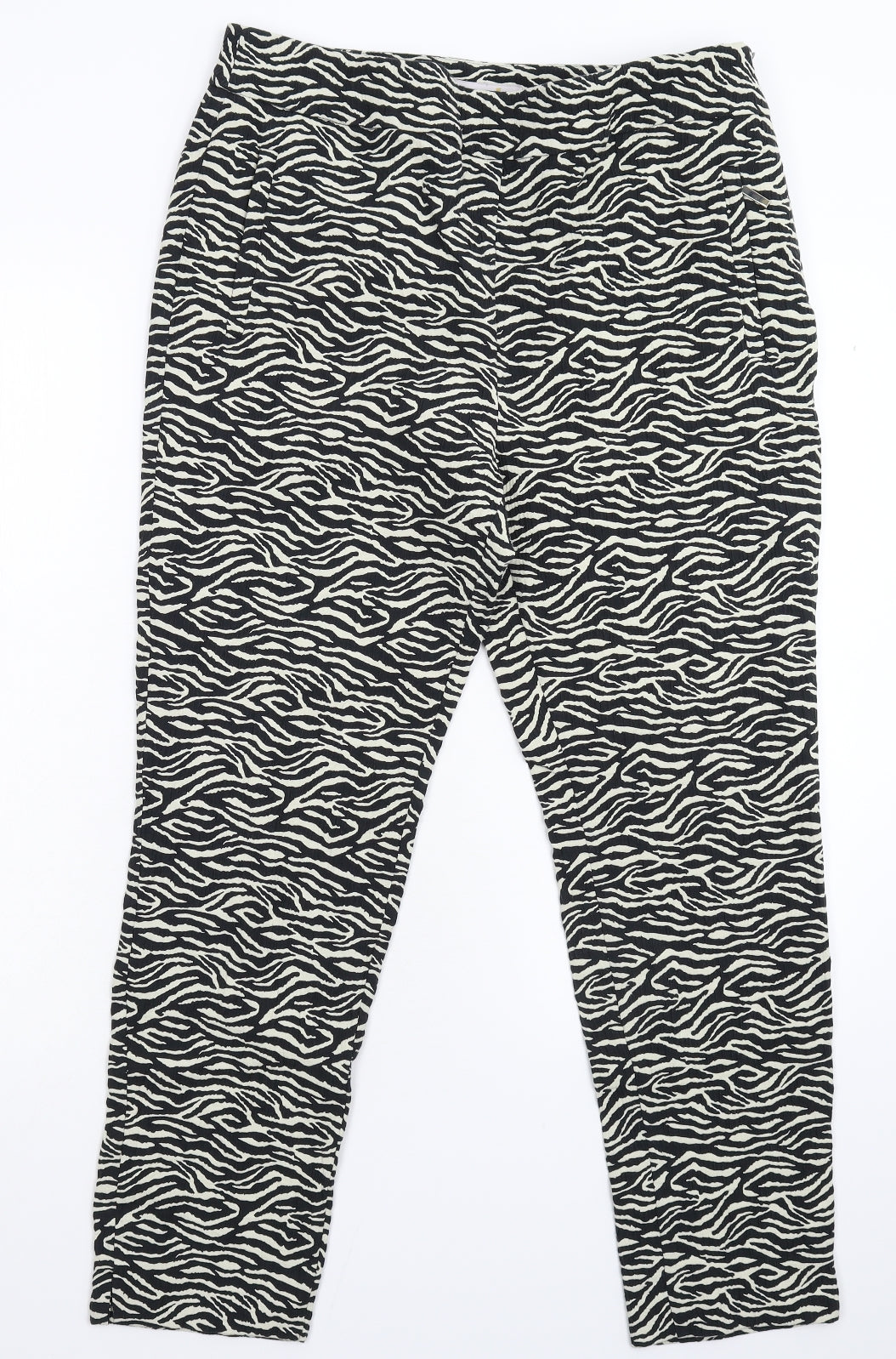 Marks and Spencer Womens Multicoloured   Trousers  Size 14 L26 in