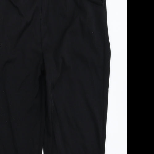 Preworn Womens Black   Trousers  Size 22 L26 in