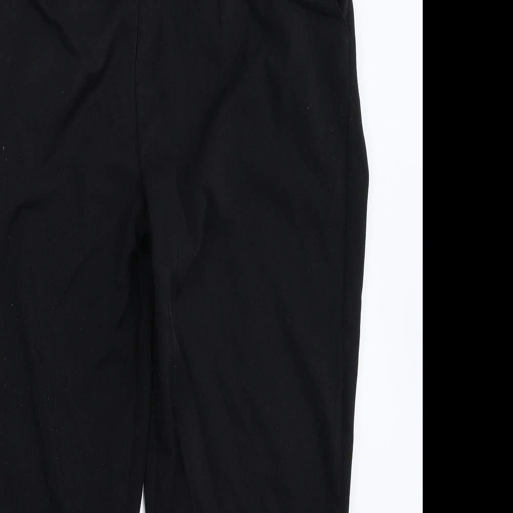 Preworn Womens Black   Trousers  Size 22 L26 in