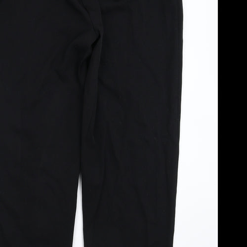 Preworn Womens Black   Trousers  Size 22 L26 in