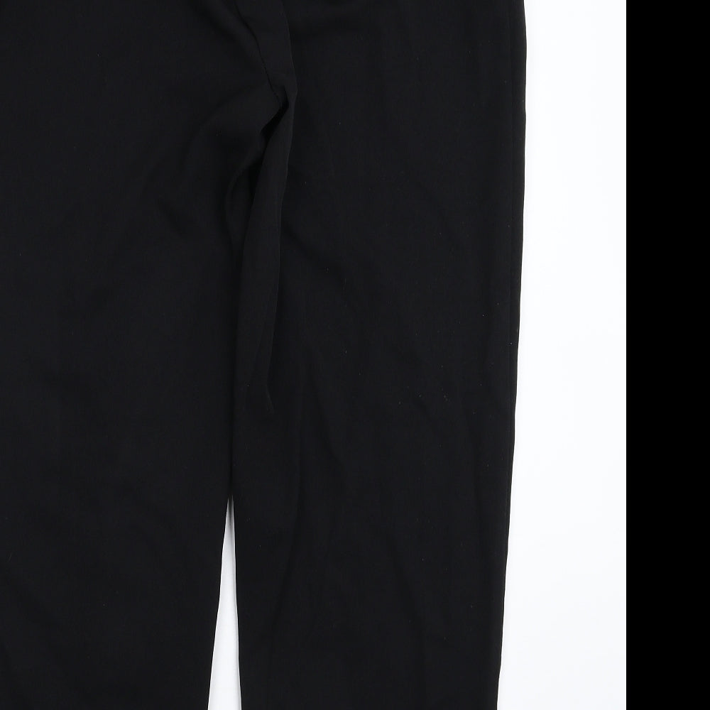Preworn Womens Black   Trousers  Size 22 L26 in