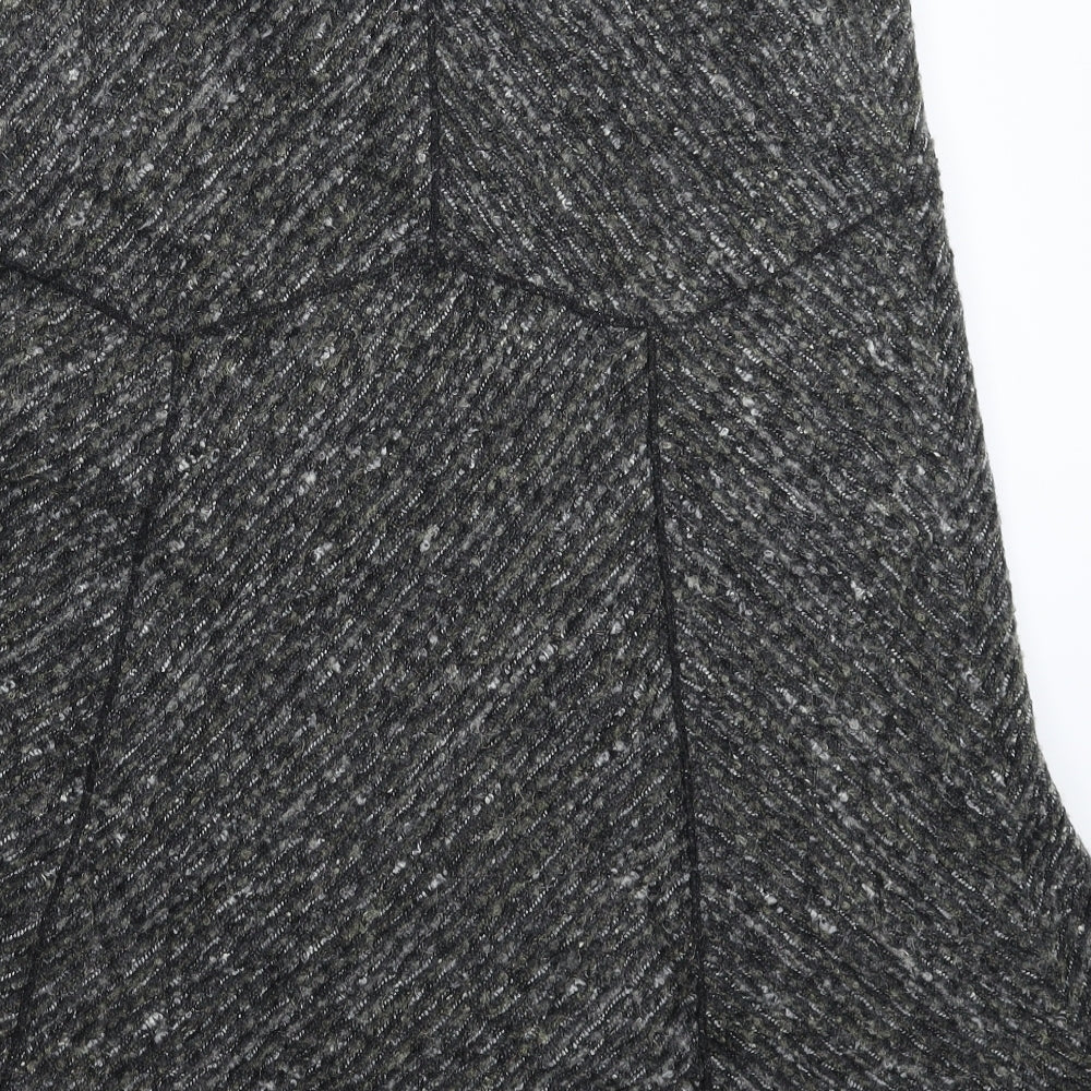 Marks and Spencer Womens Grey  Knit Maxi Skirt Size 10