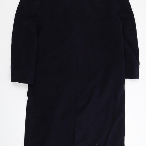 Gil Brit Womens Blue   Overcoat Coat Size 12