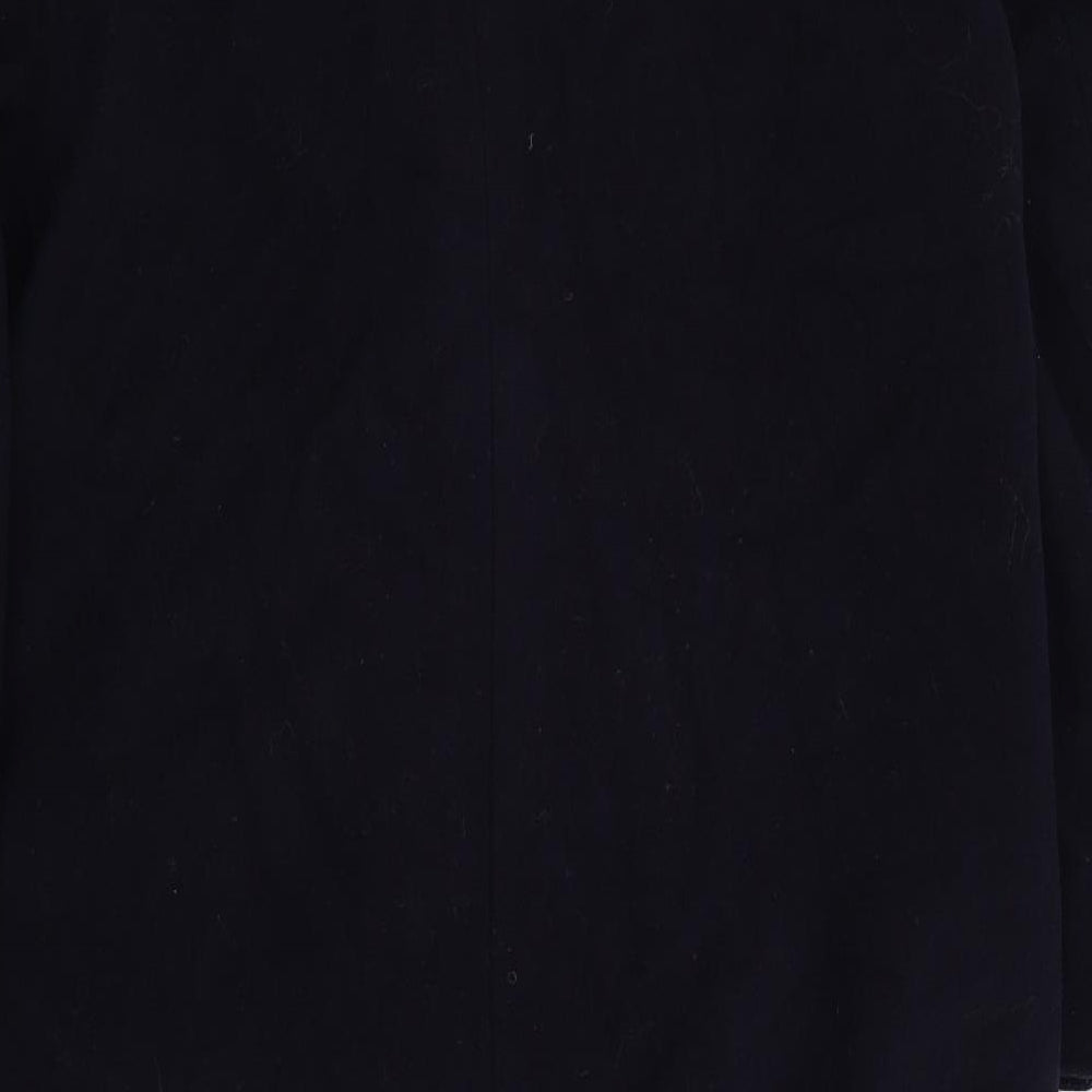 Gil Brit Womens Blue   Overcoat Coat Size 12