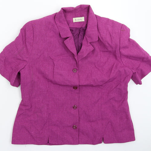 Isabelle Rose Collection Womens Pink   Jacket Blazer Size 16