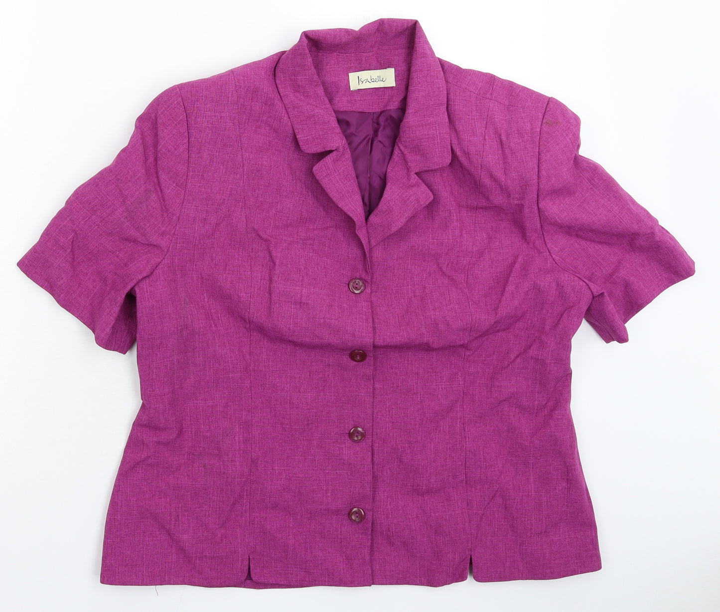 Isabelle Rose Collection Womens Pink   Jacket Blazer Size 16