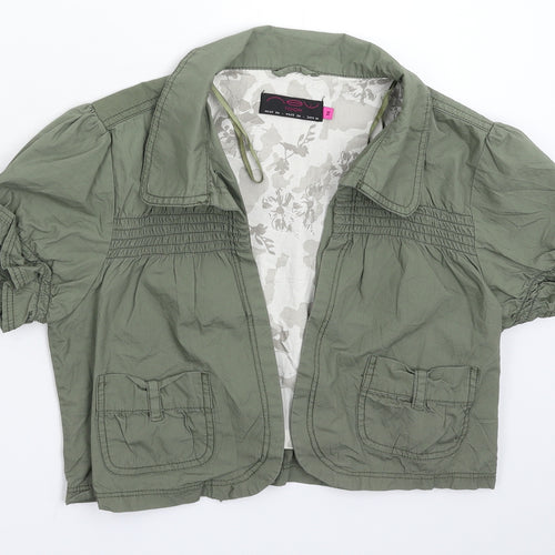 New Look Womens Green   Jacket Blazer Size 14