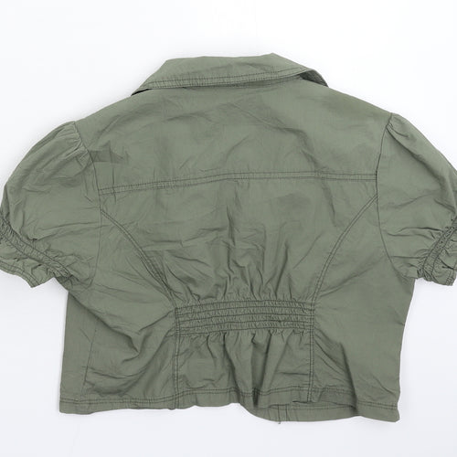 New Look Womens Green   Jacket Blazer Size 14