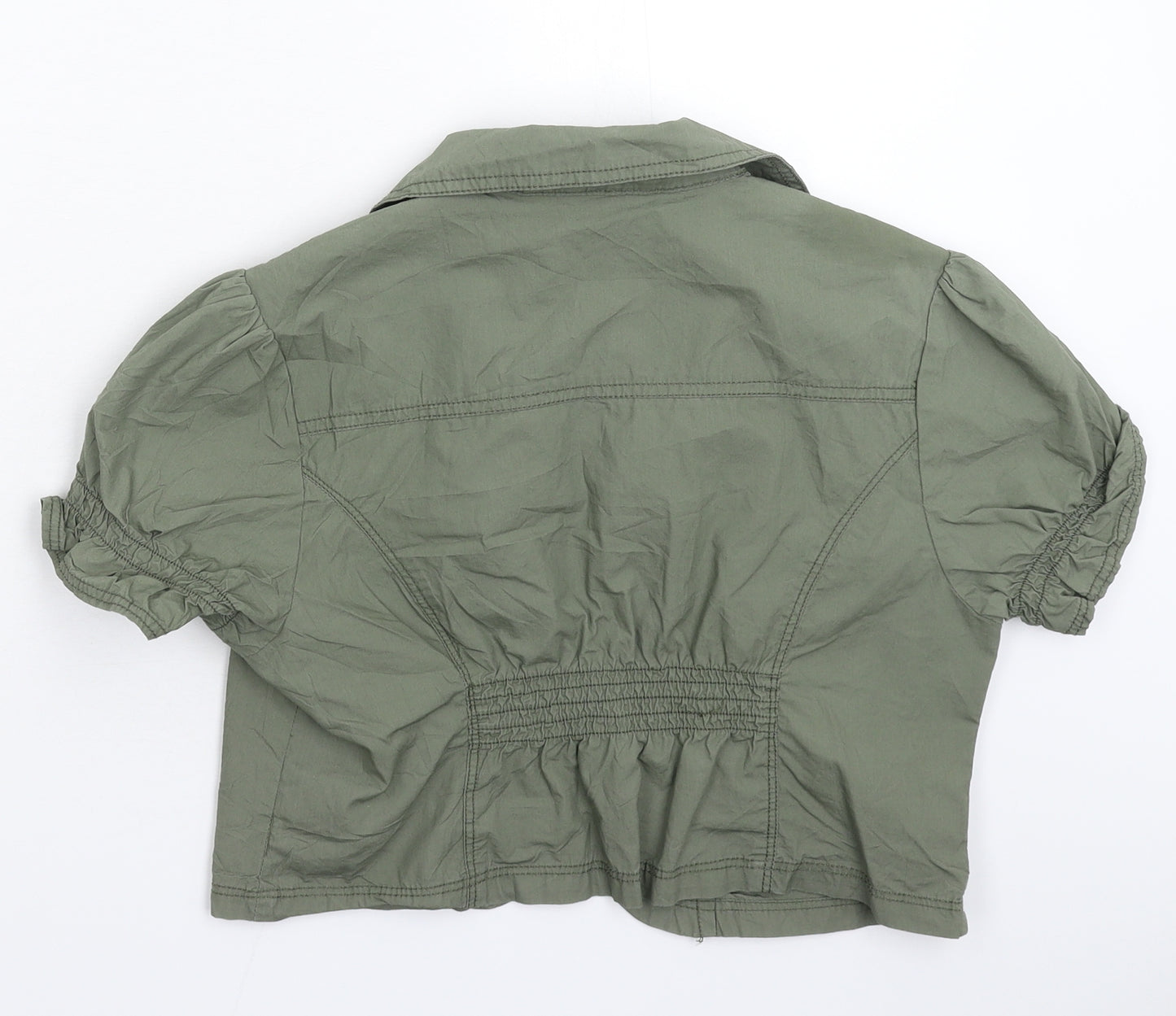 New Look Womens Green   Jacket Blazer Size 14