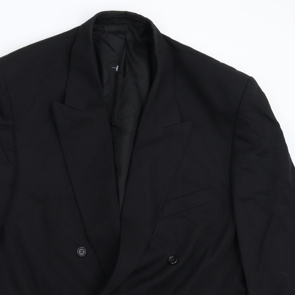 Burton Mens Black   Jacket Suit Jacket Size 46
