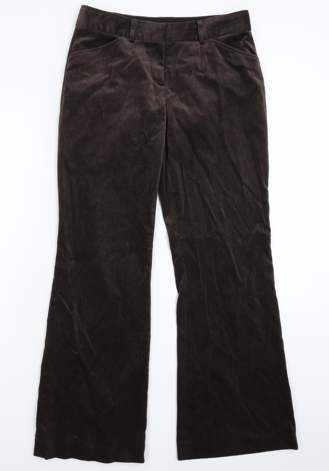 Marks and Spencer Womens Grey   Trousers  Size 12 L30 in