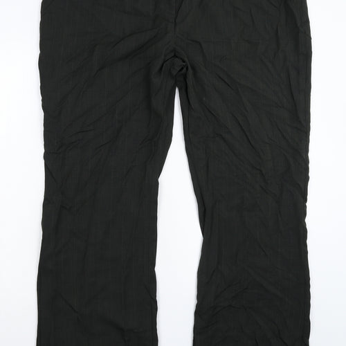 George Womens Grey Striped  Trousers  Size 22 L32 in
