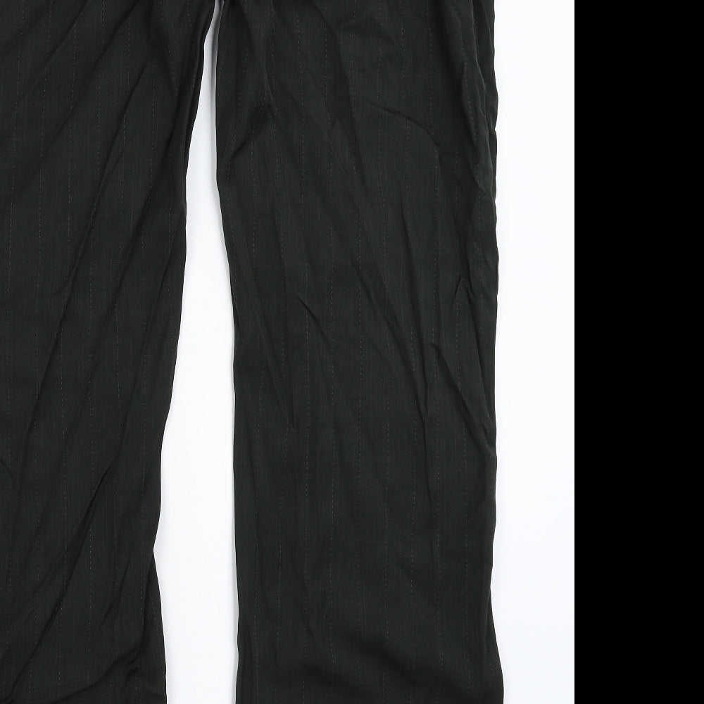 George Womens Grey Striped  Trousers  Size 22 L32 in
