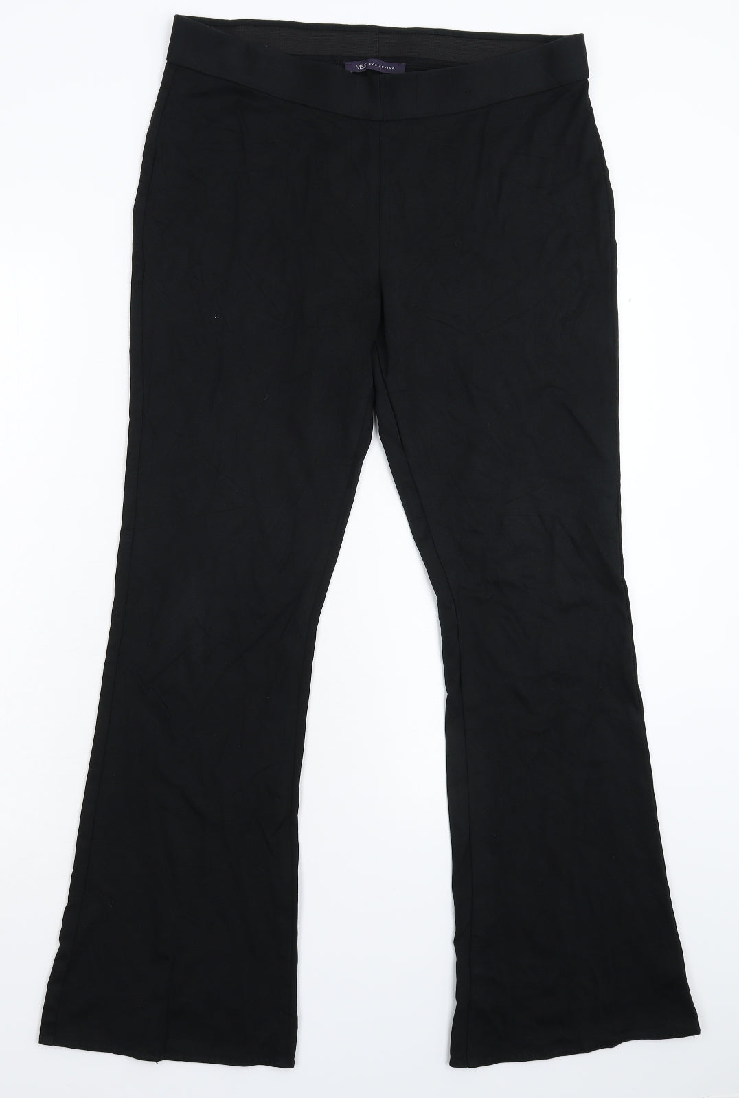 Marks and Spencer Womens Black   Trousers  Size 32 in L30 in