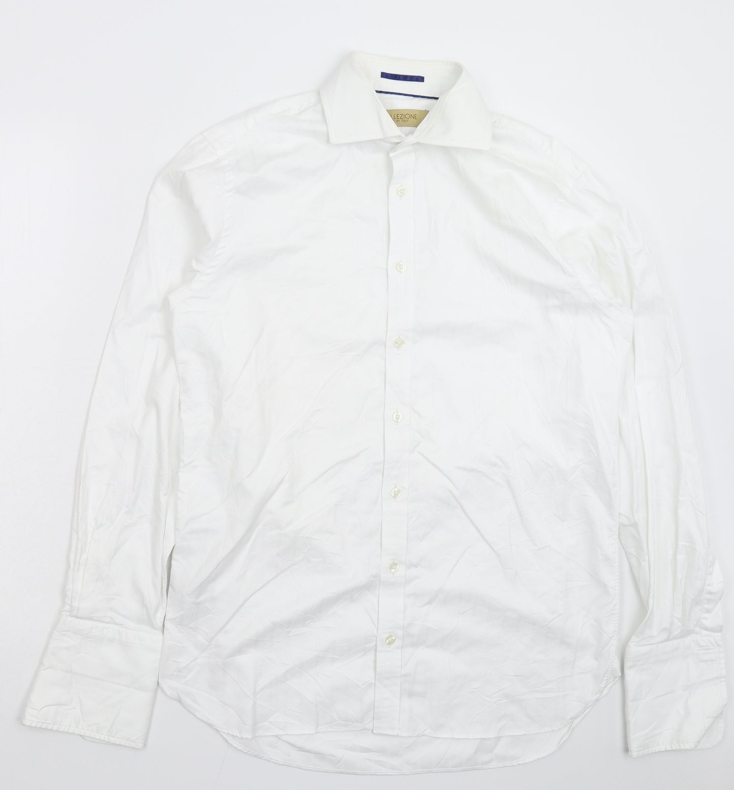 Marks and Spencer Mens White    Dress Shirt Size 40
