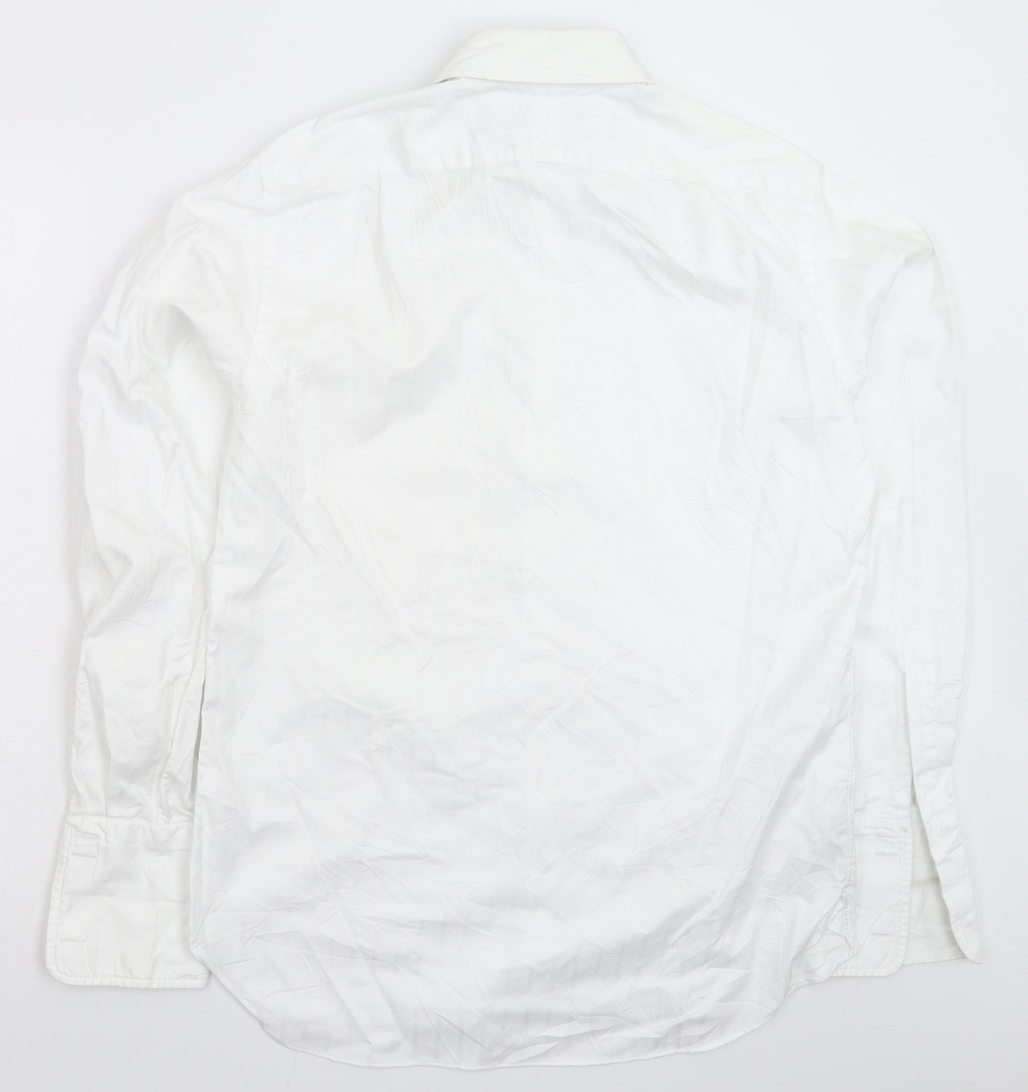 Marks and Spencer Mens White    Dress Shirt Size 40