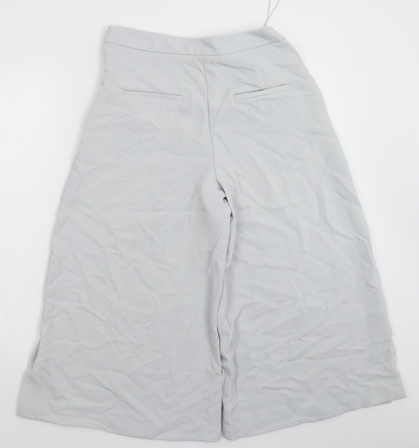 TU Womens Grey   Cropped Trousers Size 12 L21 in