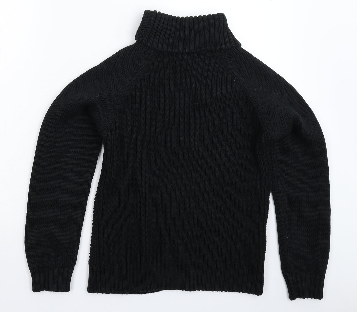 NEXT Womens Black  Knit Pullover Jumper Size 18