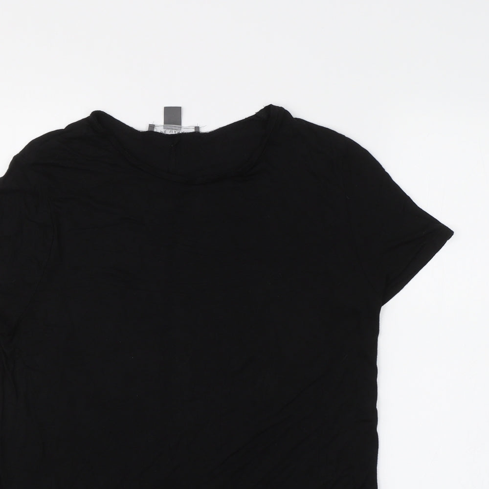 Primark Womens Black   Basic T-Shirt Size S