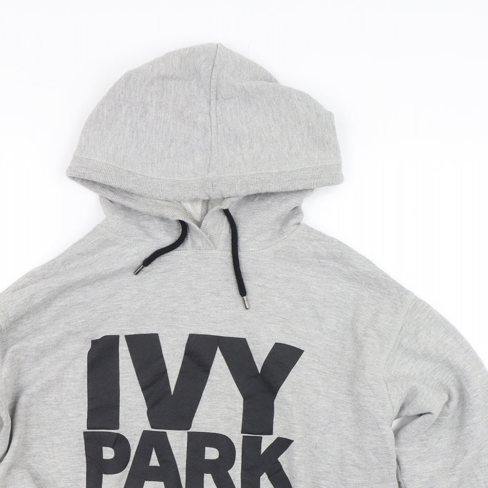 IVY PARK Womens Grey   Pullover Hoodie Size S