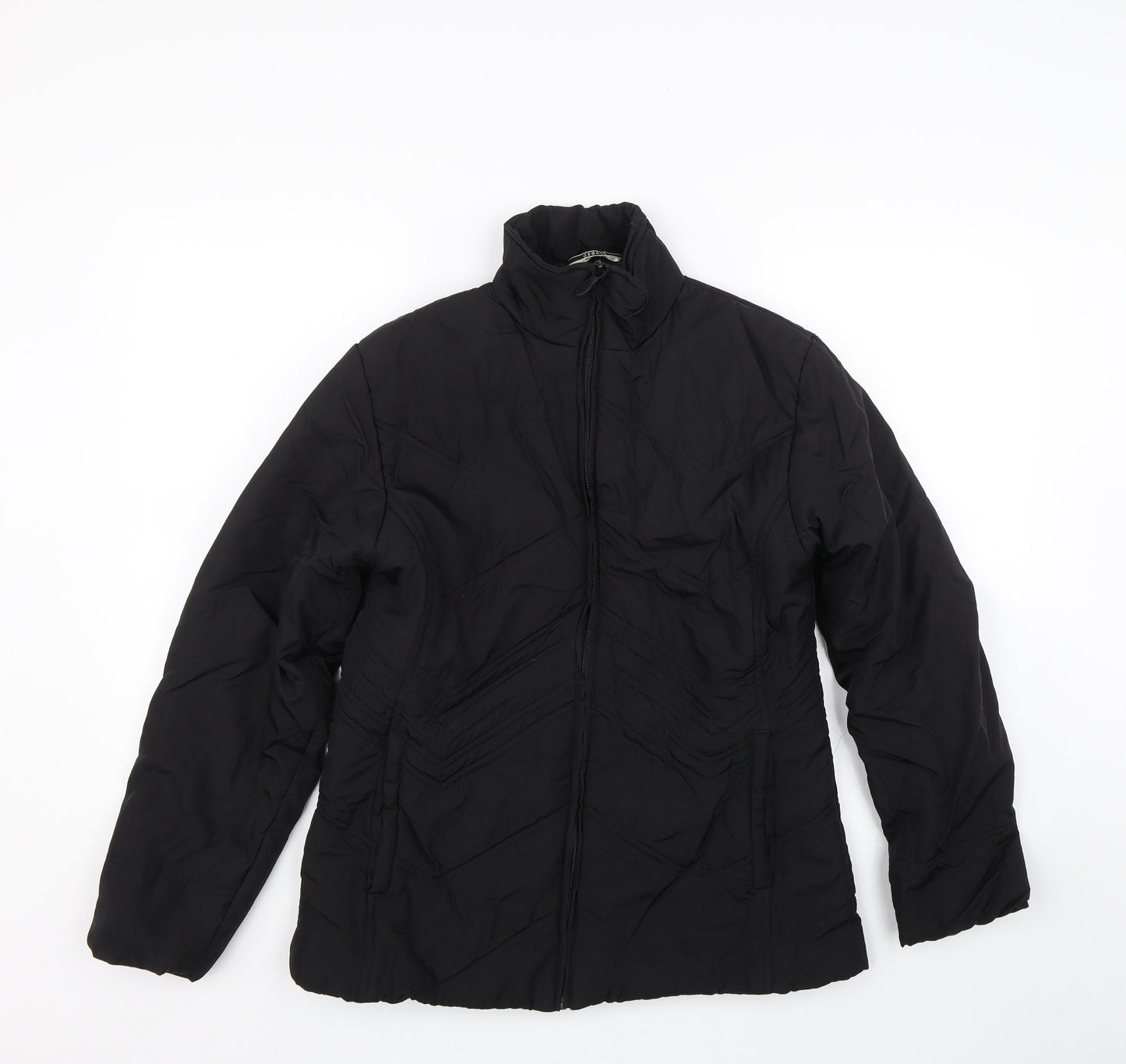 George Womens Black   Puffer Jacket Coat Size 12