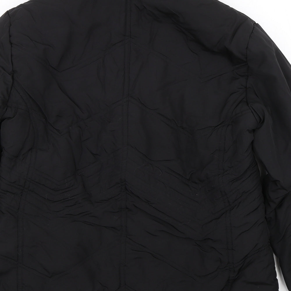 George Womens Black   Puffer Jacket Coat Size 12