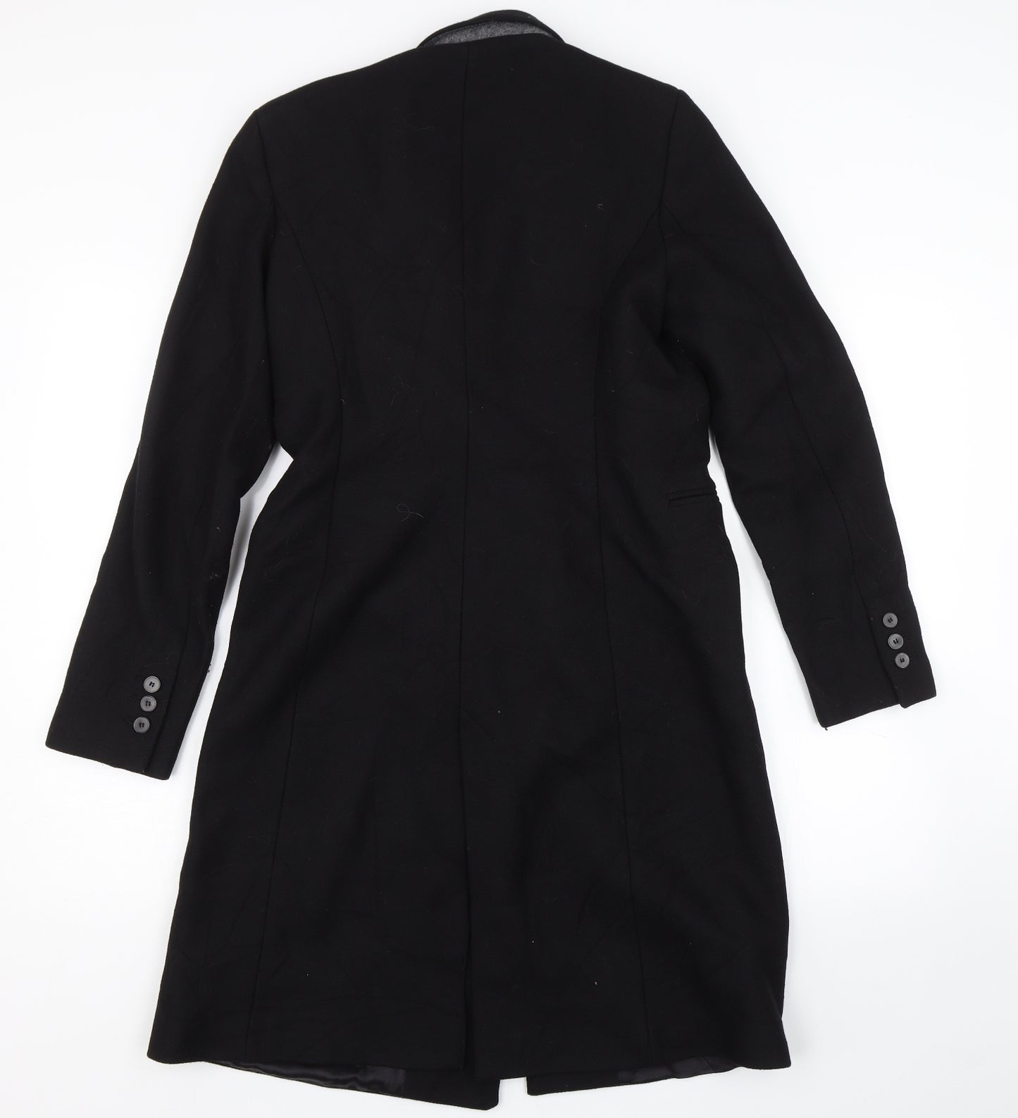 Zara Womens Black   Trench Coat Coat Size M