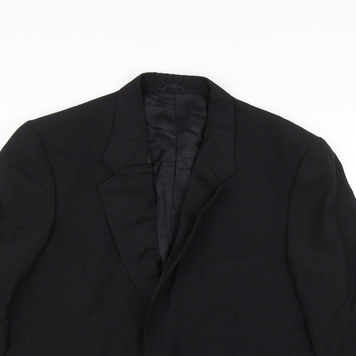 Ascot & Taylor Mens Black   Jacket Suit Size 42