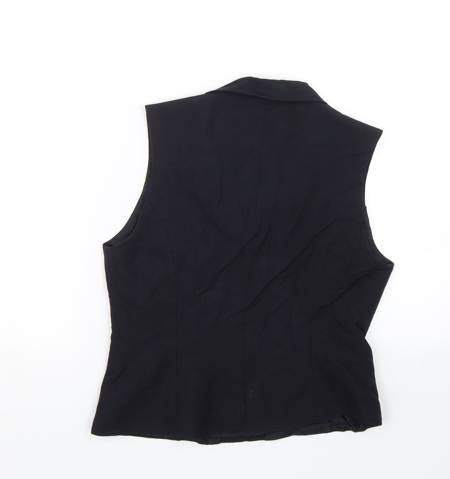 French Connection Womens Black   Jacket Suit Waistcoat Size S