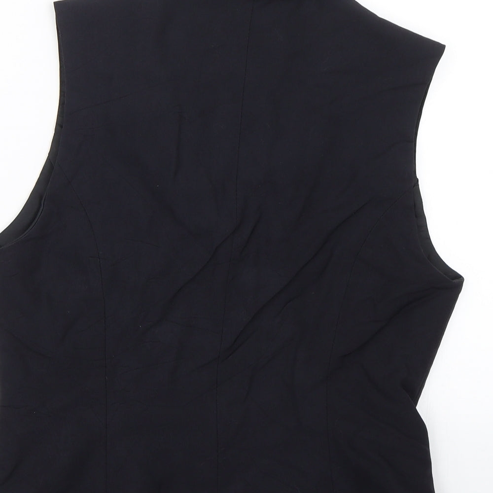 French Connection Womens Black   Jacket Suit Waistcoat Size S