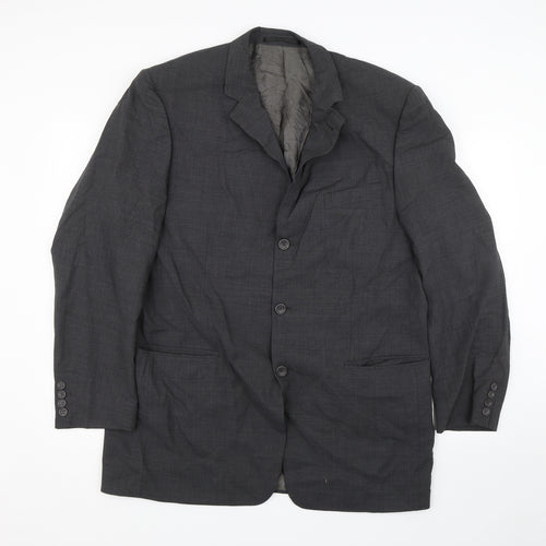Mongotto Mens Grey   Jacket Suit Size 46