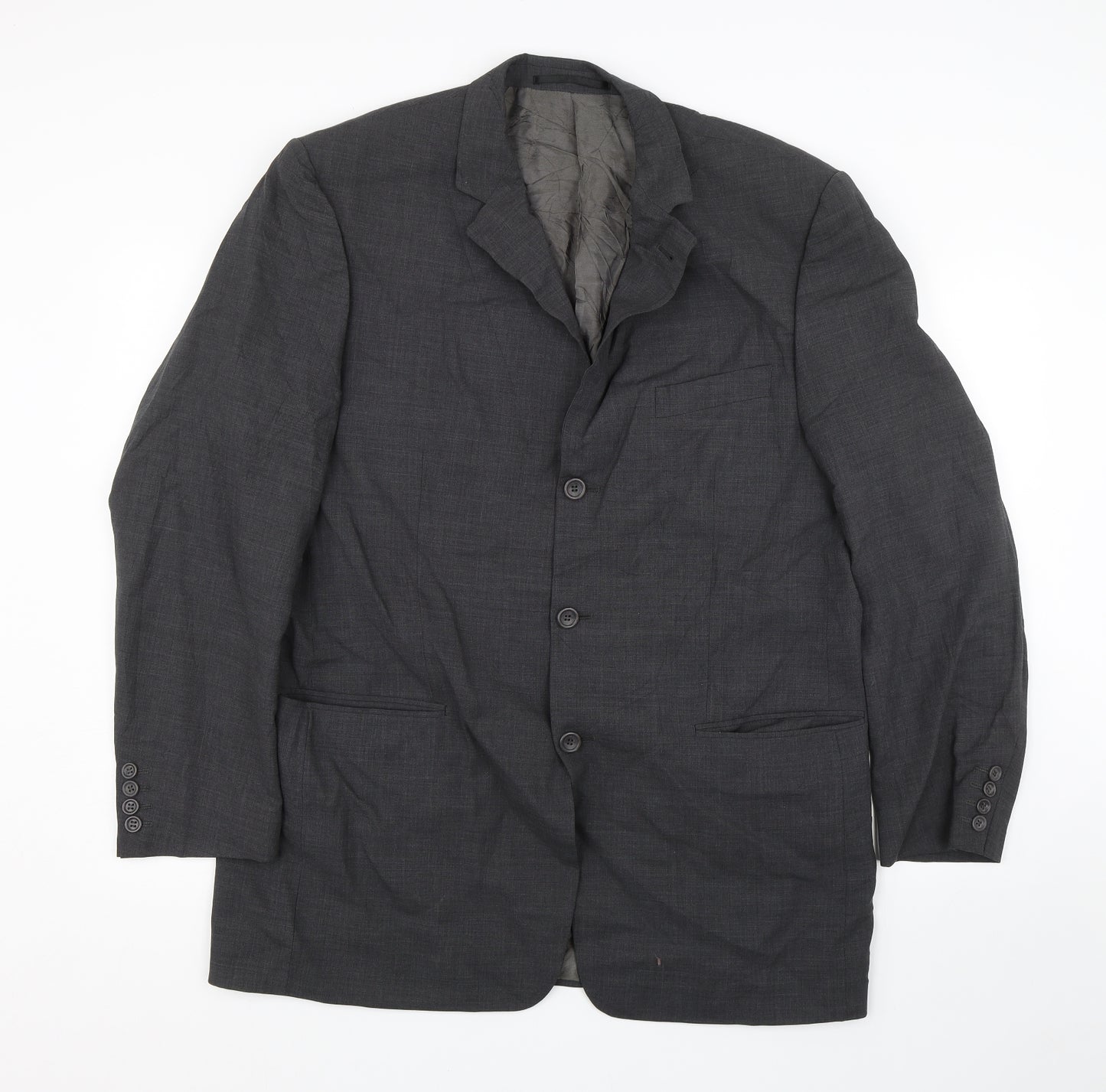 Mongotto Mens Grey   Jacket Suit Size 46