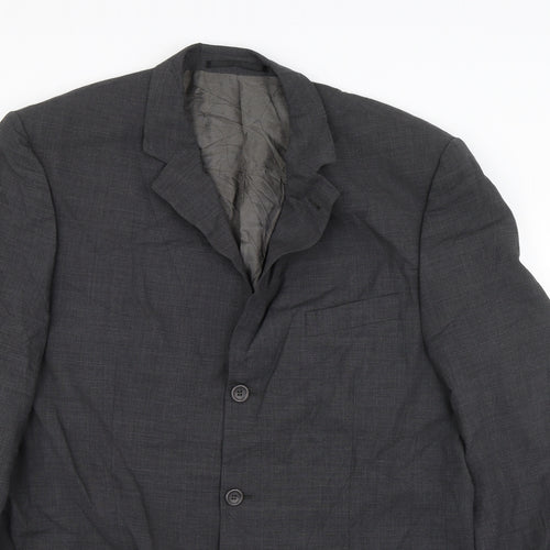Mongotto Mens Grey   Jacket Suit Size 46