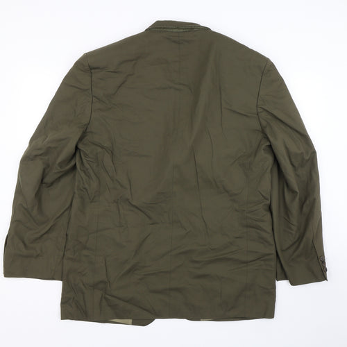 St Michael Mens Green   Jacket Suit Size 42