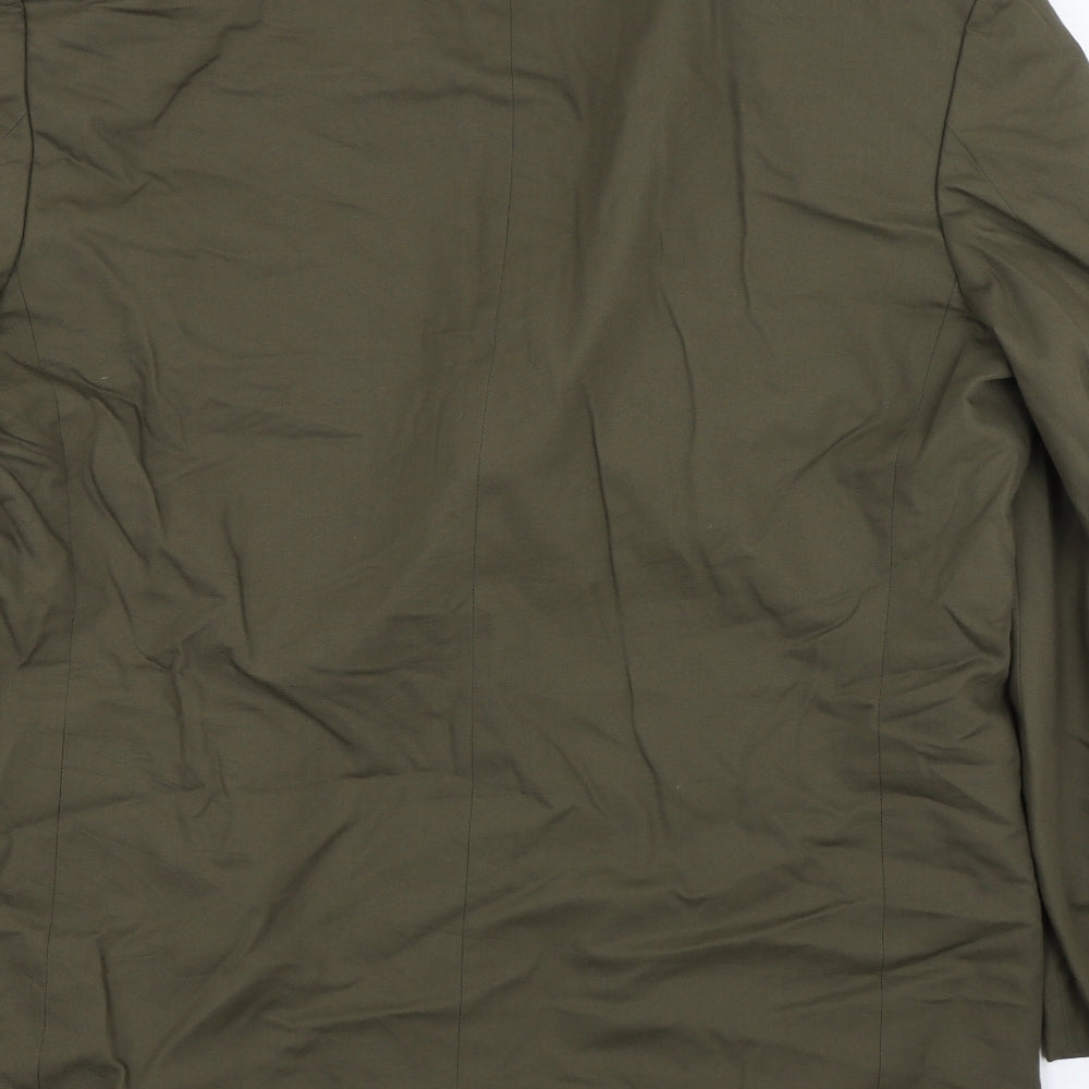 St Michael Mens Green   Jacket Suit Size 42