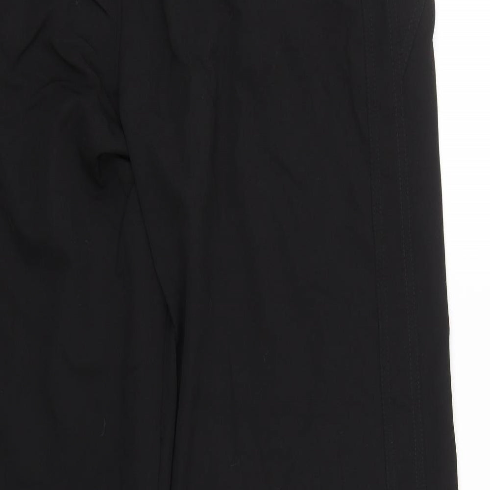 M&S Womens Black   Trousers  Size 14 L29 in