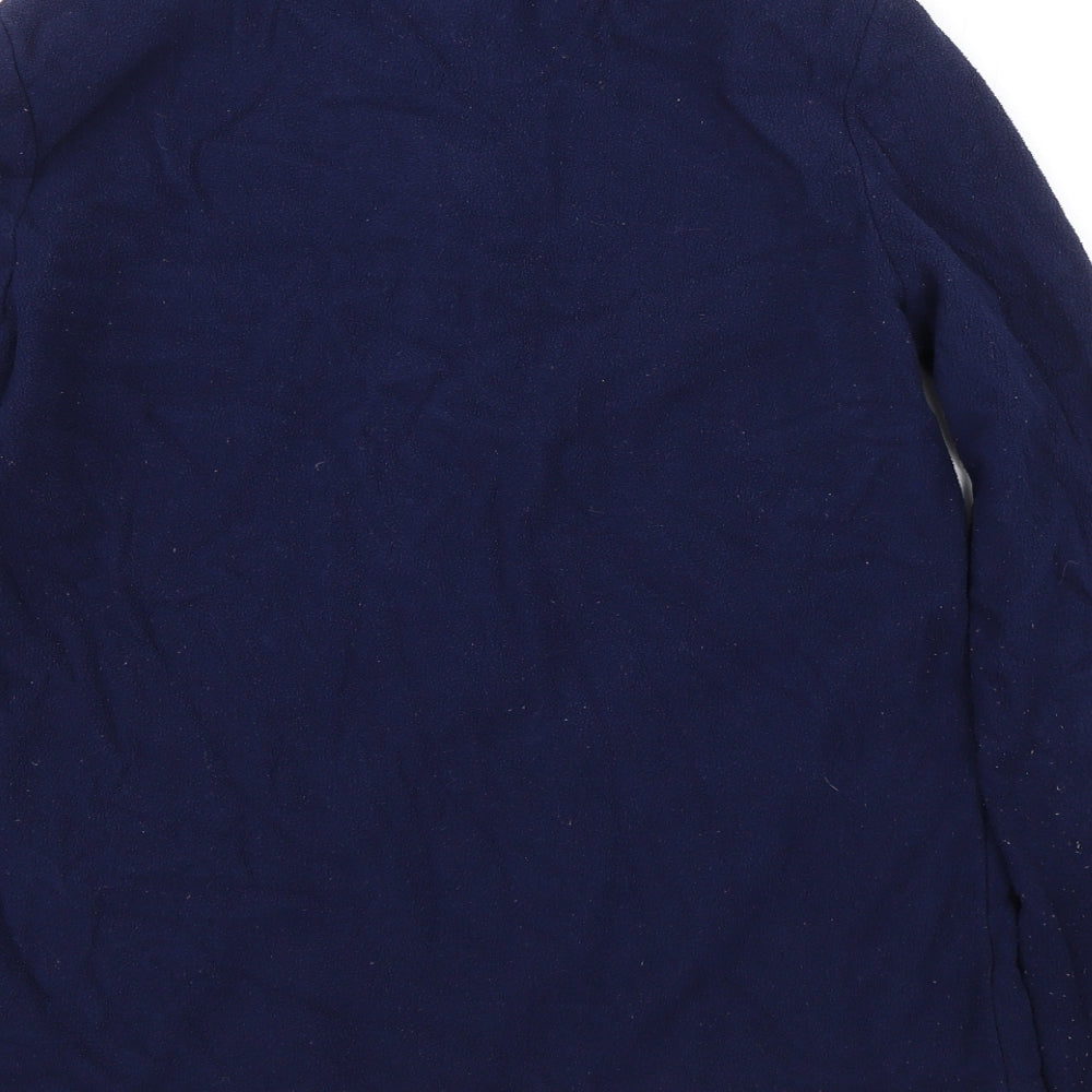 Peter Storm Womens Blue  Fleece Pullover Sweatshirt Size 12