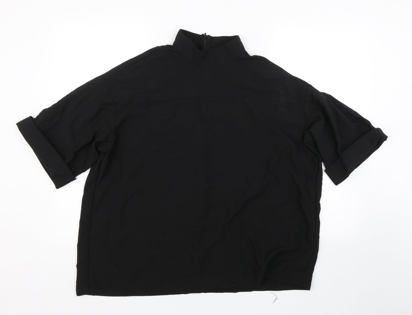 ASOS Womens Black   Basic Blouse Size 14