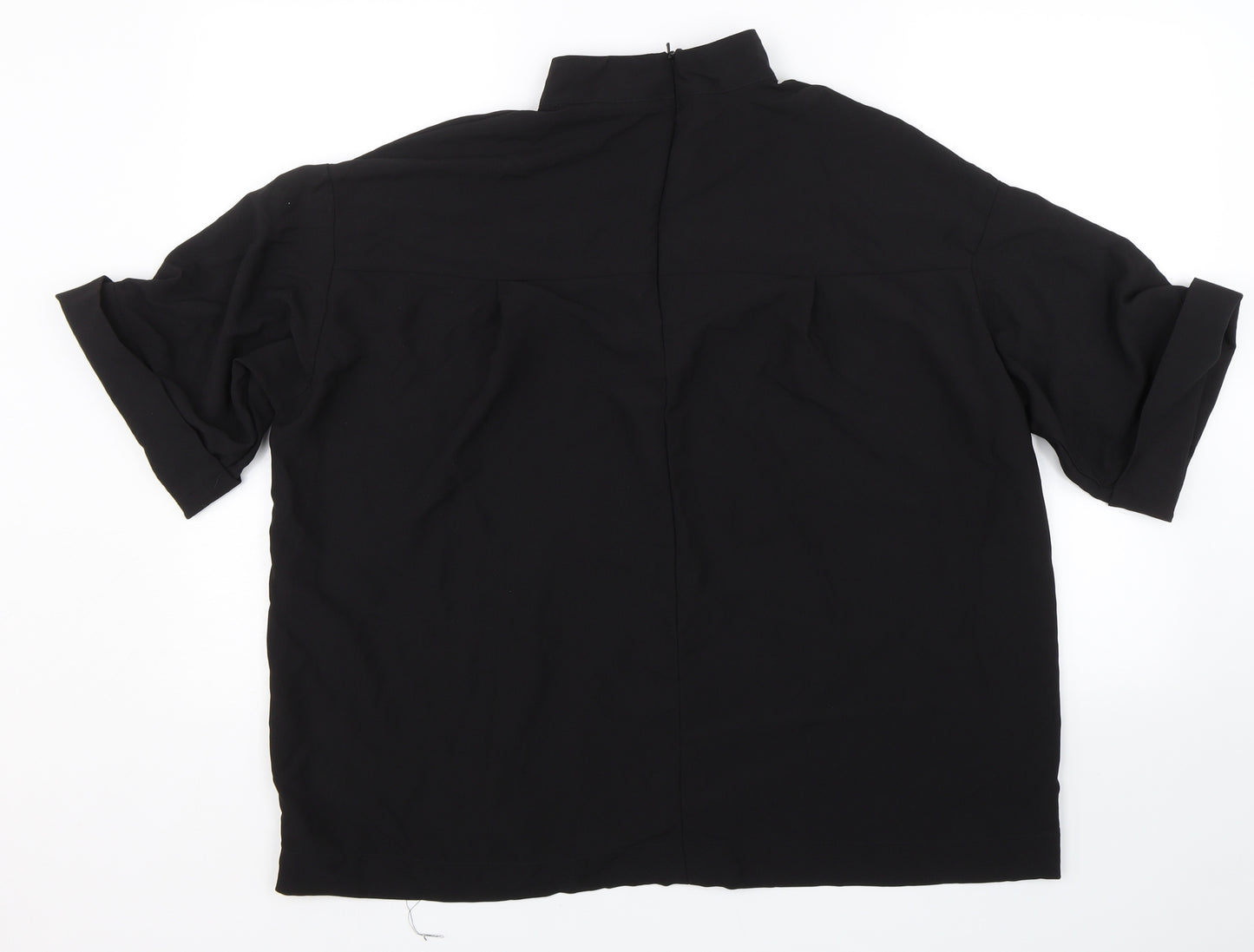 ASOS Womens Black   Basic Blouse Size 14