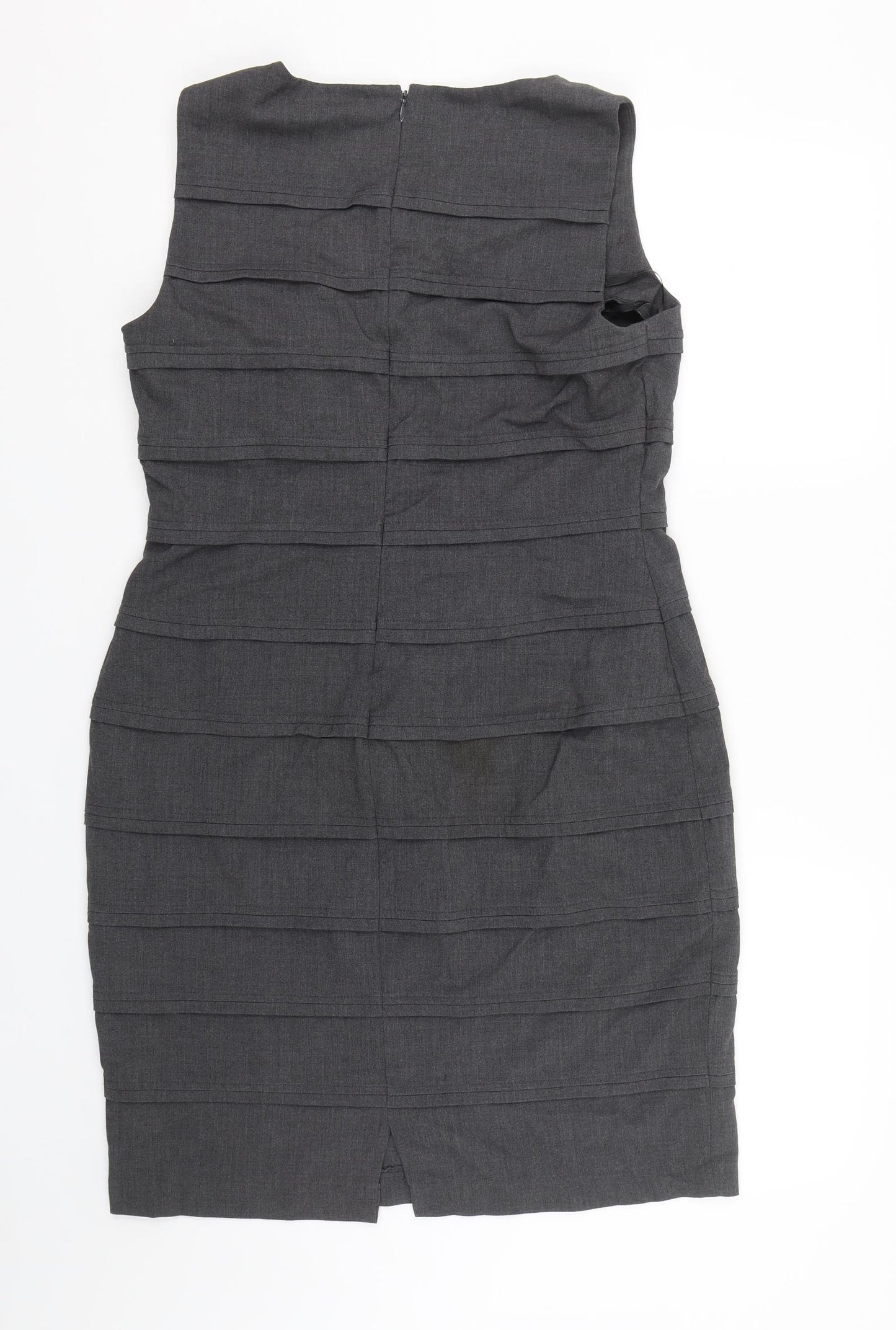 Calvin Klein Womens Grey   Tank Dress  Size 14