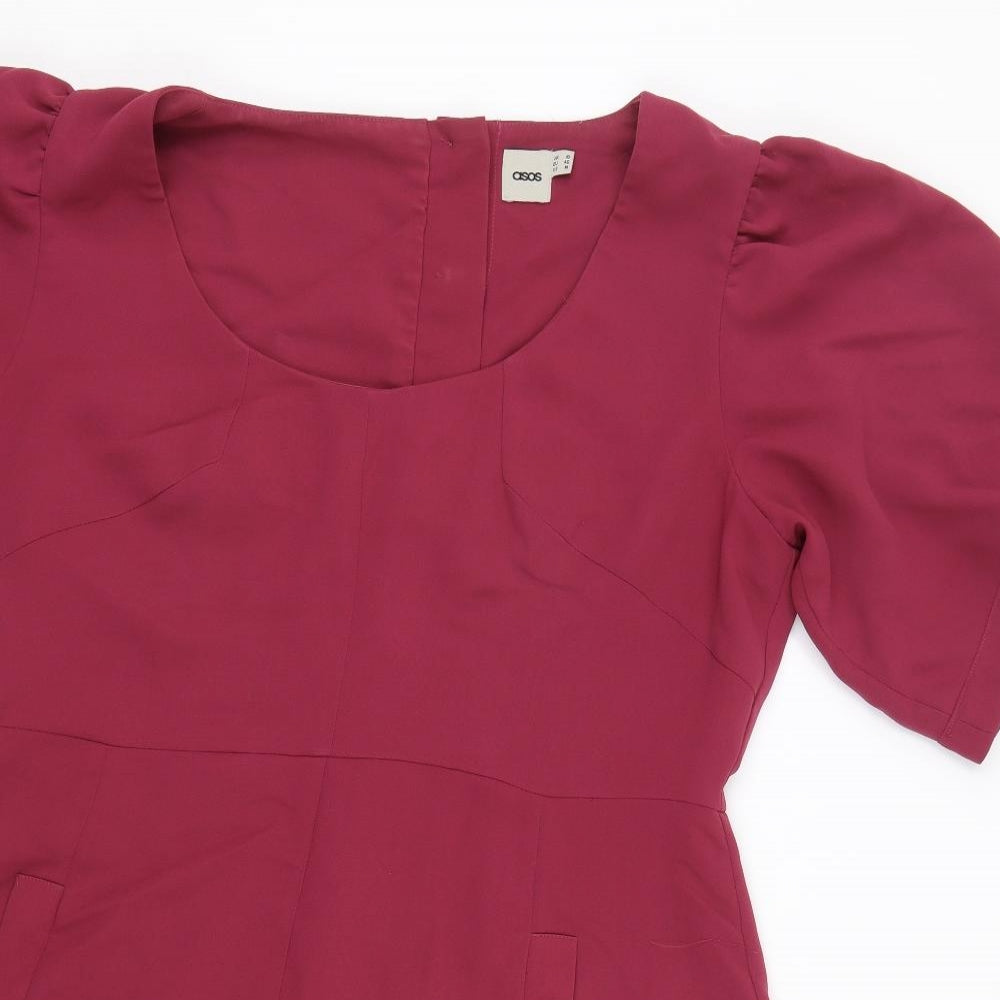 ASOS Womens Purple   T-Shirt Dress  Size 18